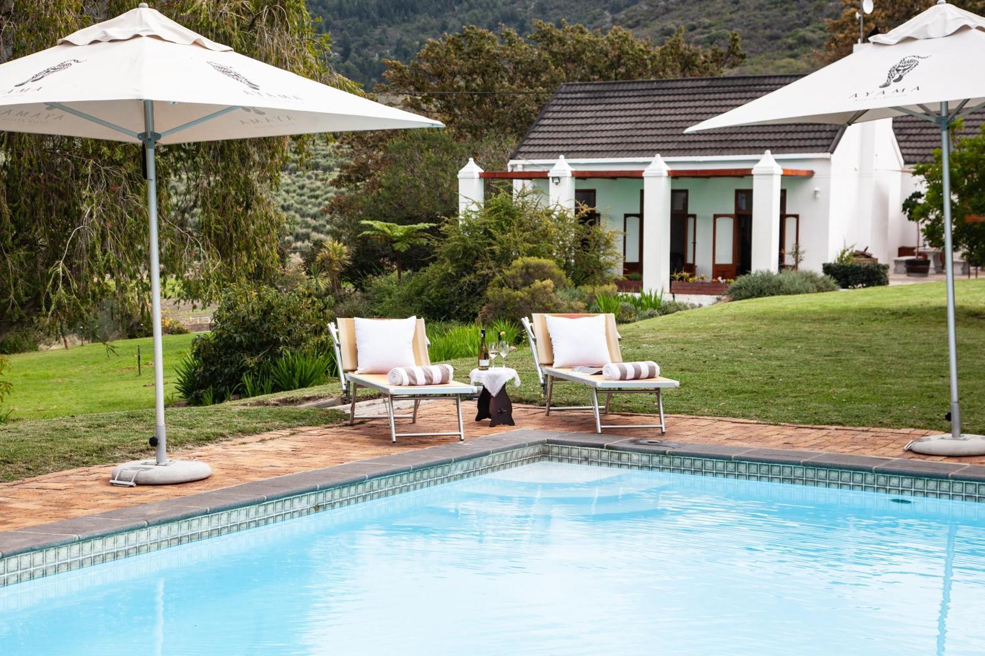 Ayama Wine Farm - Manor House Bed and Breakfast Wellington Eksteriør billede